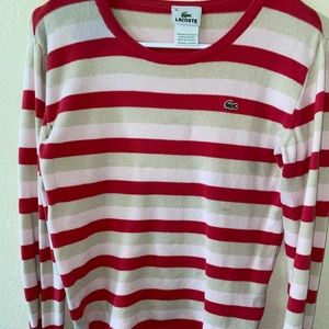 Women’s Lacoste long sleeve shirt ⭐️